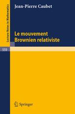 Le Mouvement Brownien Relativiste