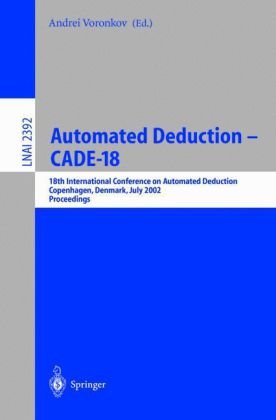 Automated Deduction - Cade-18