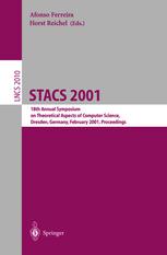 Proceedings / STACS 2001