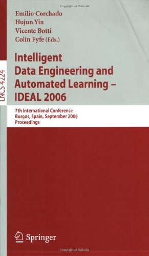 Intelligent Data Engineering and Automated Learning - Ideal