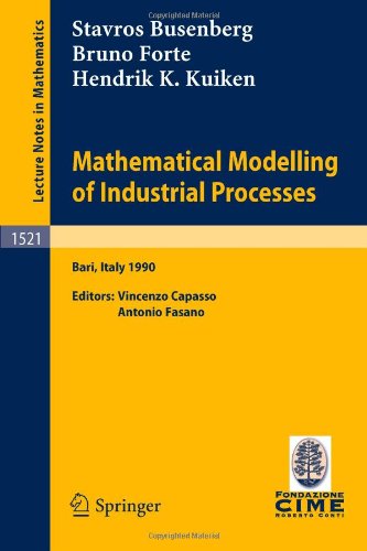 Mathematical Modelling of Industrial Processes