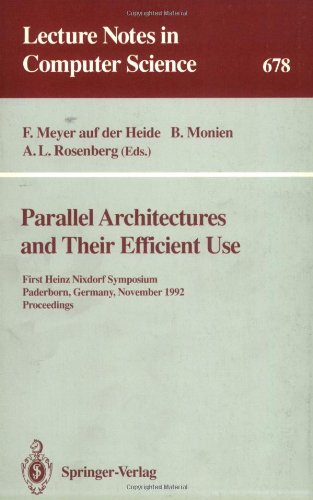 Parallel Architectures and Their Efficient Use