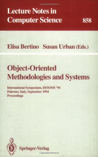 Object-Oriented Methodologies and Systems