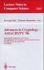 Advances in Cryptology - Asiacrypt '96