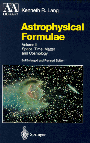 Astrophysical Formulae
