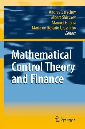 Mathematical Control Theory And Finance