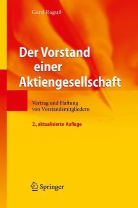 Der Vorstand Einer Aktiengesellschaft