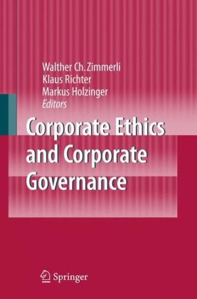 Corporate Ethics And Corporate Governance