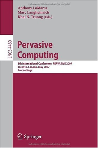 Pervasive computing proceedings