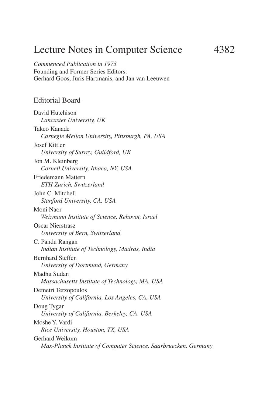 Languages and compilers for parallel computing : 19th international workshop, LCPC 2006, New Orleans, LA, USA, November 2-4, 2006 ; revised Papers