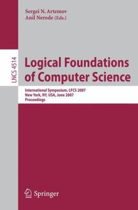 Logical foundations of computer science international symposium ; proceedings