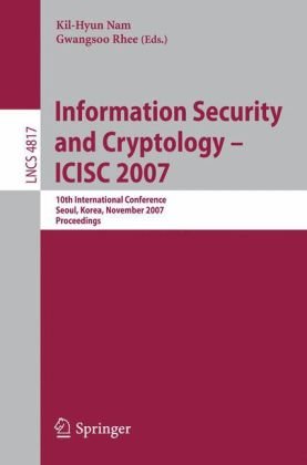 Information Security and Cryptology