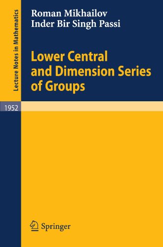 Lower Central and Dimension Series of Groups