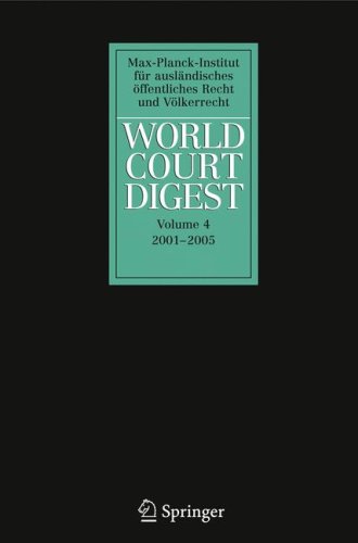 World Court Digest, Volume 4