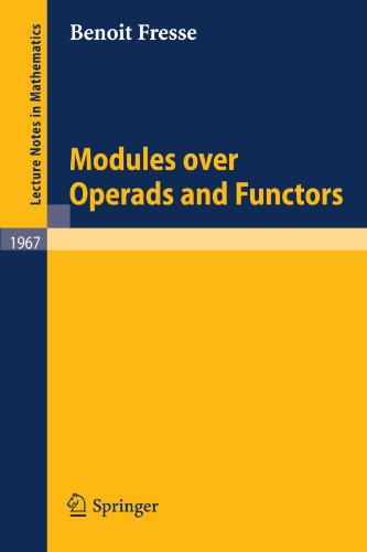 Modules Over Operads and Functors