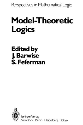 Model Theoretic Logic