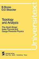 Topology And Analysis