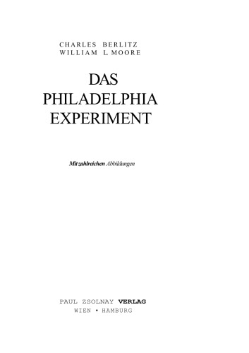 Das Philadelphia Experiment