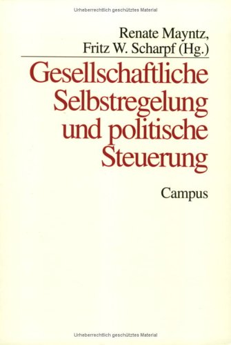 Gesellschaftliche Selbstregelung und politische Steuerung