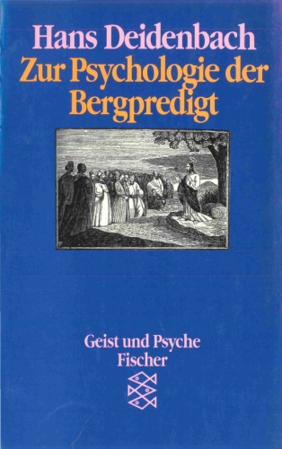 Zur Psychologie der Bergpredigt