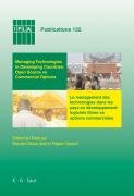 Managing Technologies in Developing Countries