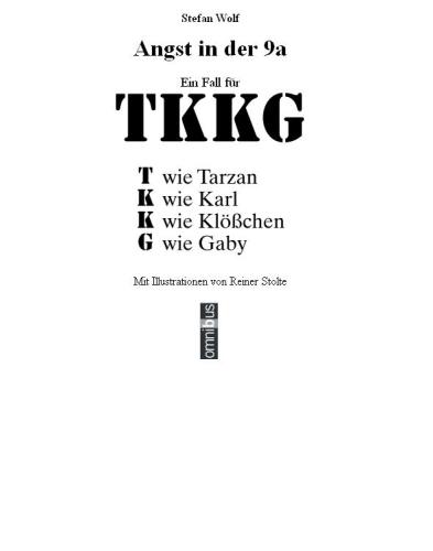 TKKG - Angst in der 9a Band 6