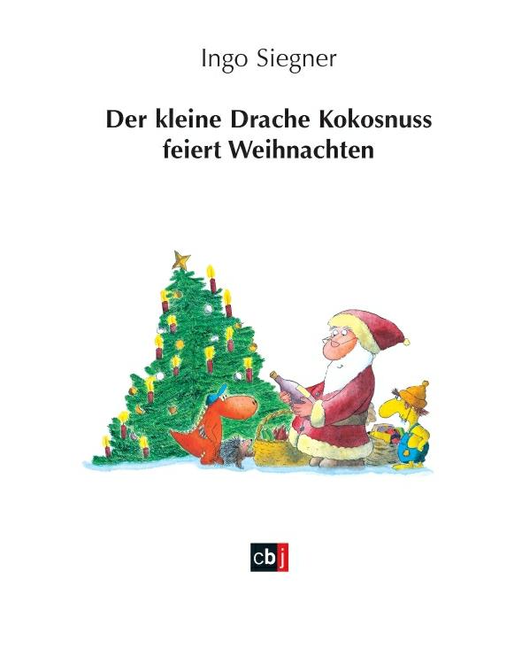 Der kleine Drache Kokosnuss feiert Weihnachten.