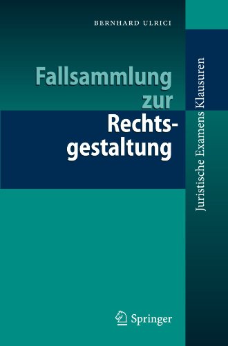 Fallsammlung Zur Rechtsgestaltung