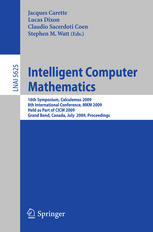 Intelligent computer mathematics proceedings