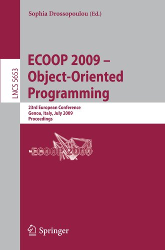 Object oriented programming 23rd European conference ; proceedings
