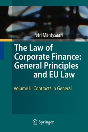 The Law of Corporate Finance