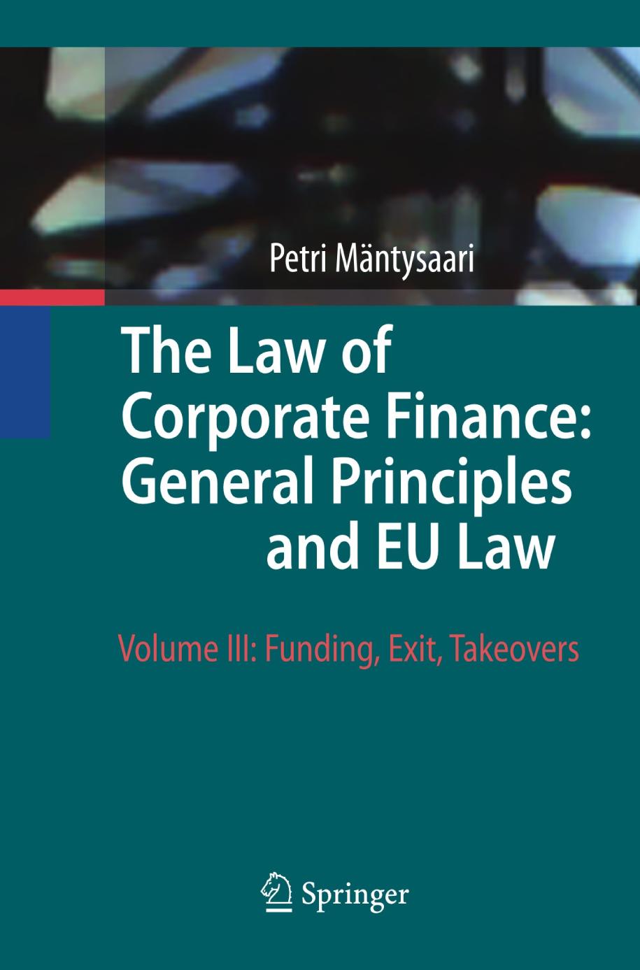 The Law of Corporate Finance