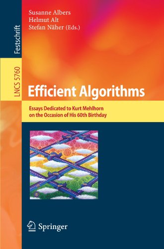 Efficient Algorithms : Essays Dedicated to Kurt Mehlhorn on the Occasion of His 60th Birthday
