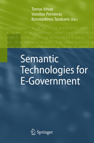 Semantic Technologies for Egovernment