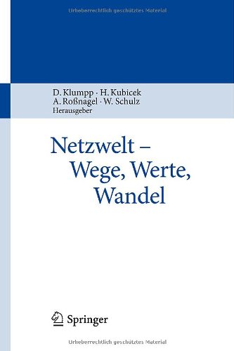 Netzwelt   Wege, Werte, Wandel (German Edition)