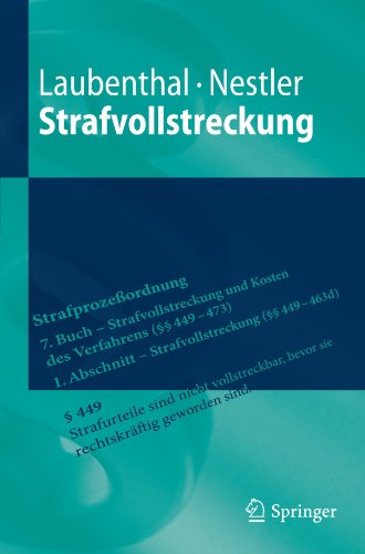 Strafvollstreckung