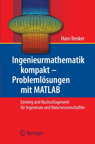 Ingenieurmathematik Kompakt Problemlosungen Mit MATLAB