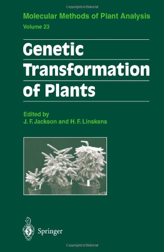 Molecular Methods of Plant Analysis, Volume 23