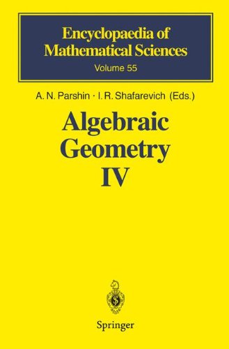 Algebraic Geometry IV