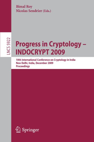 Progress In Cryptology   Indocrypt 2009