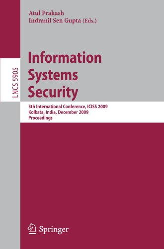 Information systems security 5th international conference ; proceedings
