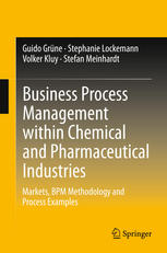 Business process management within the chemical and pharmaceutical industries markets, BPM methodology and process examples