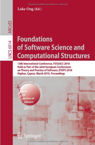 Foundations Of Software Science And Computational Structures