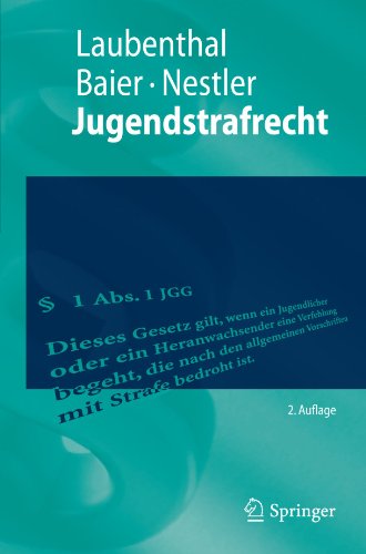 Jugendstrafrecht