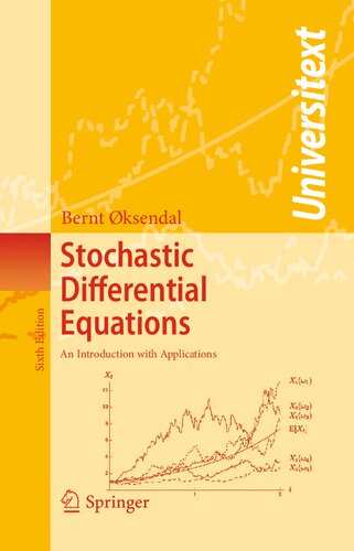 Stochastic Differential Equations: An Introduction with Applications