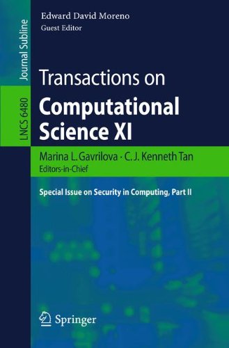 Transactions On Computational Science Xi