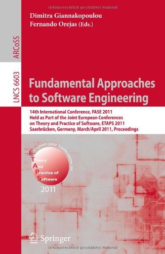 Fundamental Approaches To Software Engineering