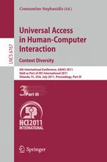 Universal Access in Humancomputer Interaction. Context Diversity