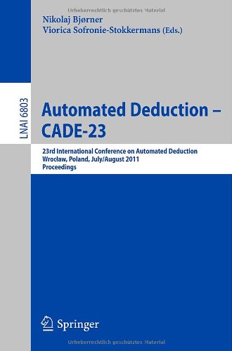 Automated Deduction Cade23