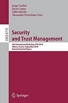 Security and Trust Management